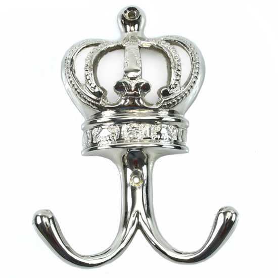 Polished Nickel Crown Hook
