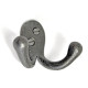 Porthos Double Loop Coat Hook - Lacquer Finish