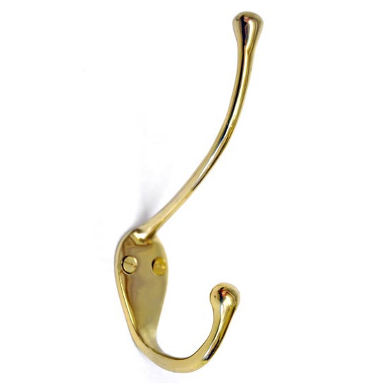 Brass Traditional Coat Hook