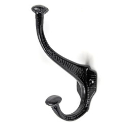 Egypt Coat Hook - Black Finish