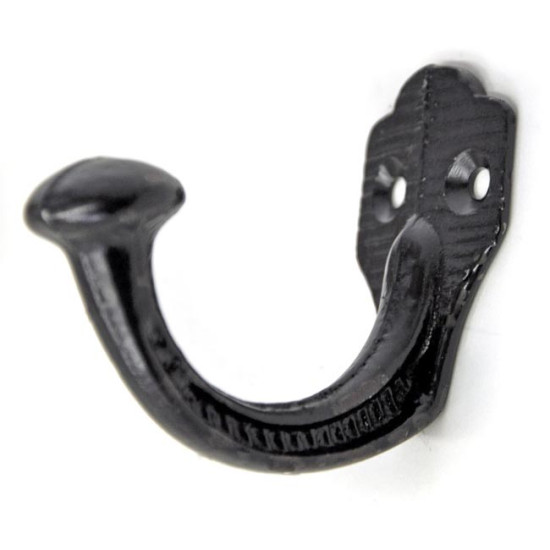 Egypt Single Hook - Black Finish