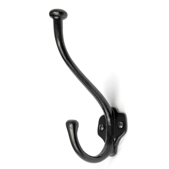 Kenrick Hat and Coat Hook - Black Finish
