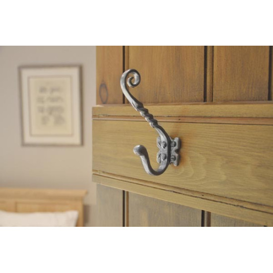Kirkpatrick 1130 Small Unicorn Coat Hook - Pewter Finish
