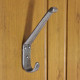 Kirkpatrick 212 School Coat Peg Hook - Pewter Finish
