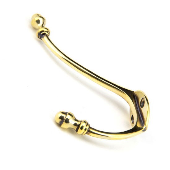 Hat and Coat Hook - Aged Brass