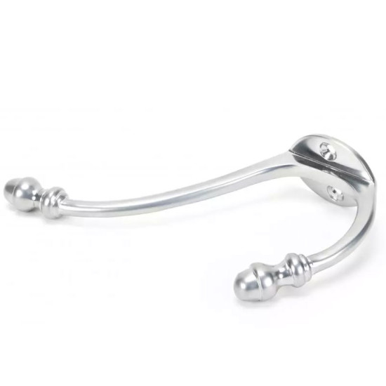 Hat and Coat Hook - Satin Chrome