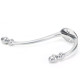Hat and Coat Hook - Satin Chrome
