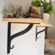 Bastille Iron Shelf Bracket