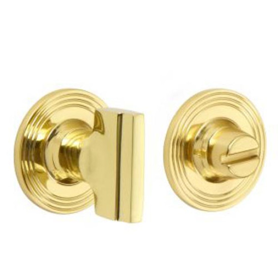 Bathroom Stepped Turn and Release Reeded Covered Rose