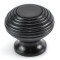 Beehive Ebony Cabinet Knob