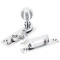 Beehive Sash Hook Fastener - Polished Chrome