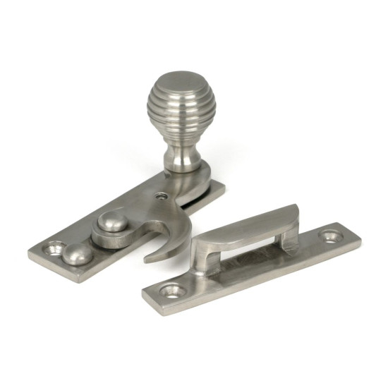 Beehive Sash Hook Fastener Satin Marine Stainless Steel