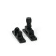 Black Beehive Brighton Fastener - Narrow (Square)