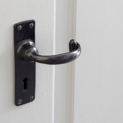 Black Lever Door Handle