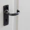 Black Lever Door Handle