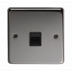 Black Nickel BT Slave/BT Master Telephone Socket