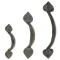 Blacksmith Beeswax Gothic Pull Handle
