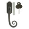 Blacksmith Beeswax Locking Monkeytail Casement Fastener