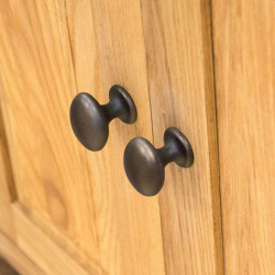 Blacksmith Beeswax Oval Knob