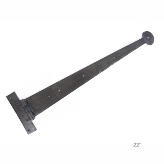Blacksmith Beeswax Penny End Door Hinges