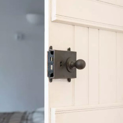 Blacksmith Beeswax Rim Lock and Cast Iron Cover