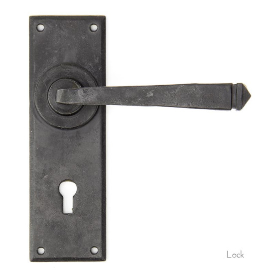 Blacksmith External Beeswax Avon Lever Door Handle