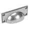 Blacksmith Pewter Patina Art Deco Drawer Pull