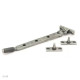 Blacksmith Pewter Patina Brompton Casement Stay