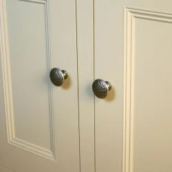 Blacksmith Pewter Patina Cupboard Knob
