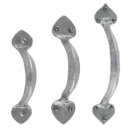 Blacksmith Pewter Patina Gothic Pull Handle