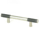 Blacksmith Pewter Patina Half Brompton Pull Handle
