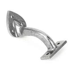Blacksmith Pewter Patina Handrail Bracket