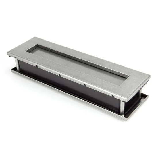 Blacksmith Pewter Patina Letterbox
