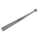 Blacksmith Pewter Patina Penny End Hinge Fronts