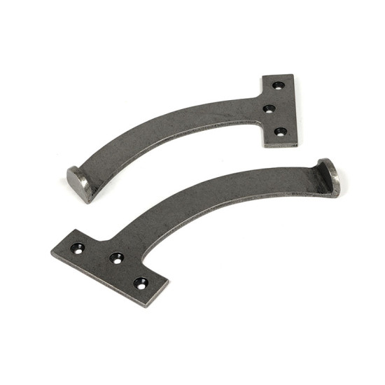 Blacksmith Pewter Patina Quadrant Stay (Pair)