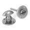 Blacksmith Pewter Patina Rustic Bathroom Thumbturn