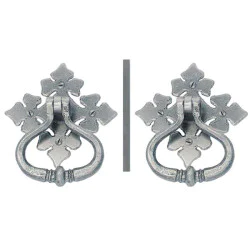 Blacksmith Pewter Patina Shakespeare Ring Turn Set