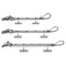 Blacksmith Pewter Patina Shepherd's Crook Casement Stay
