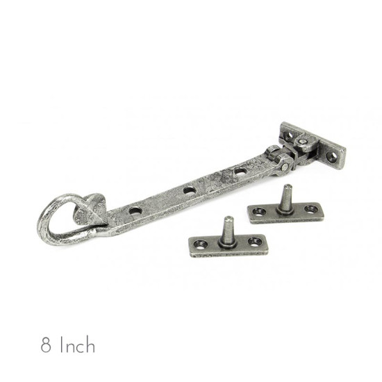 Blacksmith Pewter Patina Shropshire Casement Stay