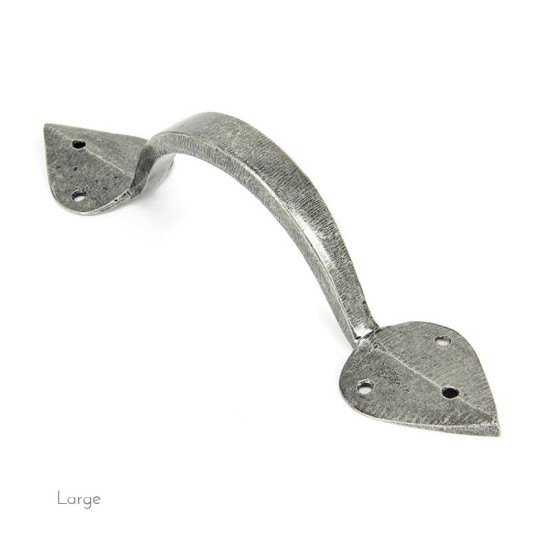 Blacksmith Pewter Patina Shropshire Pull Handle