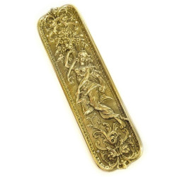 Brass Lady Finger Plate