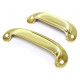 Brass Plain Drawer Pull