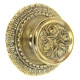 Brass Rose Centre Door Knob