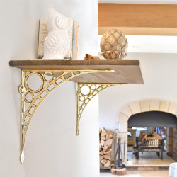 Brass Station Bracket