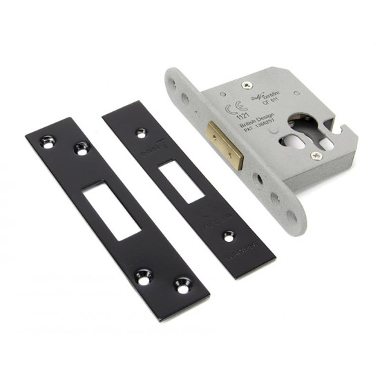 British Standard EURO Dead Lock Case - Black Finish