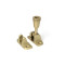 Brompton Brighton Fastener - Satin Brass