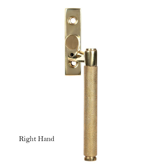 Brompton Espagnolette Casement Fastener - Polished Brass