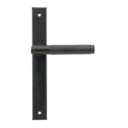 Brompton Slimline Lever Espagnolette Latch Set - Black