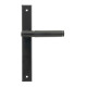 Brompton Slimline Lever Espagnolette Latch Set - Black