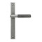 Brompton Slimline Lever Espagnolette Latch Set - Pewter